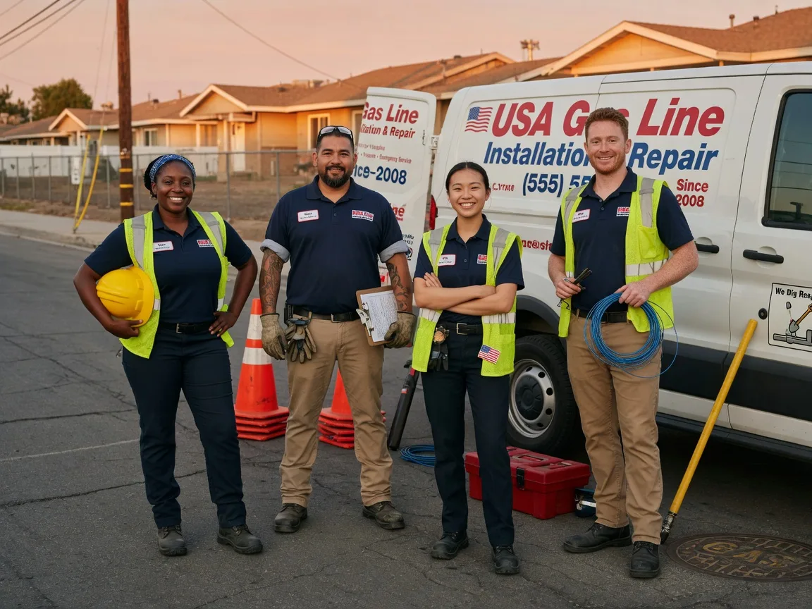 Gas Line Installation company in Zumbro Falls, MN